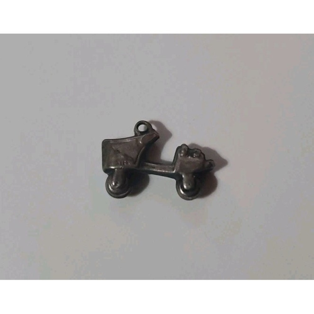 Vintage Sterling‎ Silver Roller Skate Charm Tiny